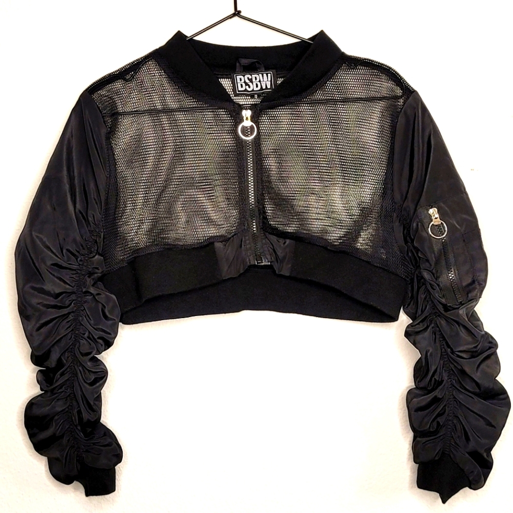 BSBW Mesh Crop Top Size: S